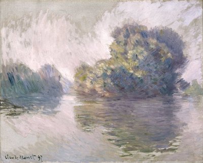 Die Inseln bei Port-Villez von Claude Monet